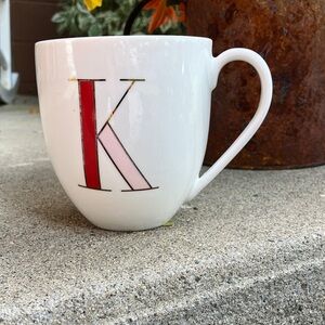 Kate Spade White Ceramic Mug K